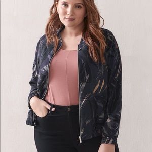 Printed Bomber Jacket